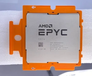 Processeur AMD EPYC 9R14 96 cœurs Gênes 2,6 GHz 384 Mo 360 W SP5 DÉBLOQUÉ 100-000000905 - Photo 1/1