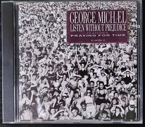 George Michael ORIGINAL 1990 CD ALBUM Listen Without Prejudice WHAM New Open Box - Picture 1 of 3