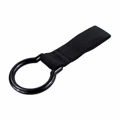 Nylon Web Metal Ring Holder For C-Cell Flashlight Baton Duty Belt Slide-On Style • 4.40£