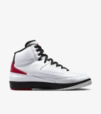 [DX4400-106] Women's Air Jordan 2 Chicago Sneakers White *NEW* - Image 1 of 4