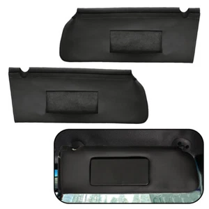 Microfiber Leather Sun Visor Cover Fit For Chevy Tahoe Suburban Yukon fr 95-99 - Picture 1 of 6