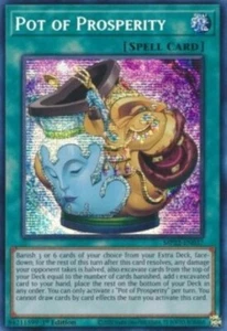 Yugioh - Topf des Wohlstands - Secret Rare - 1. Auflage - BLVO EN065 (LP) - Bild 1 von 1