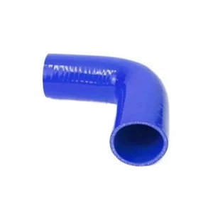 RAMAIR 51MM 2" BLUE SILICONE 90° ELBOW BEND HOSE PIPE INDUCTION KIT AIR FILTER - Picture 1 of 6