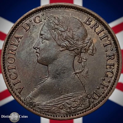 Great Britain 1868 Farthing 1/4d GB3632 - Image 1 of 2