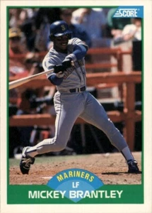 1989 Score MLB Mickey Brantley #89 - Picture 1 of 2