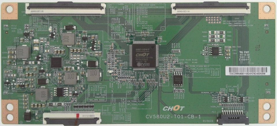 Hisense 58R6E TV T-Con Board CV580U2-T01-CB-1 E3CCBB58001100G4HZ (OEM PART) - Image 1 of 1