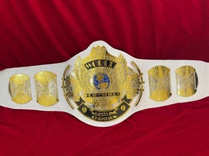 Winged Eagle World Heavyweight Championship Title Belt Brass Dual Plated - Picture 1 of 7