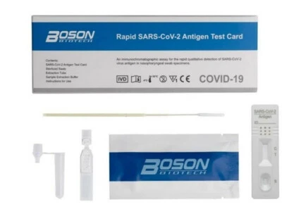 BOSON 1 x Corona Schnelltest Antigentest Laientest Selbsttest BfArM Zulassung zu Hause