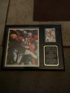 Jerry Rice Autographed San Francisco 49ers Photo & Card 12x17Plaque W/COA - Picture 1 of 7