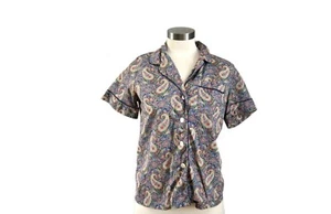 Top Pijama Liberty of London Talla XS Cuello Cachemira Floral Multicolor - Imagen 1 de 5