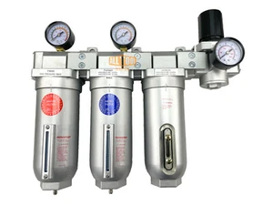 3/4" Super Duty Inline Compressed Air Filter Clean system 4 Stage Manual Drain - Picture 1 of 7