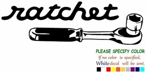 RATCHET Vinyl Decal Sticker Car Window Bumper Wall Laptop 12" - Picture 1 of 5
