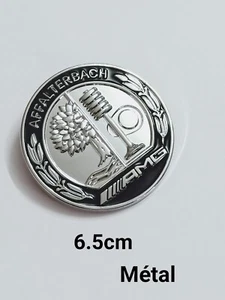1 AMG Affalterbach Logo Chrom Metall 6,5 cm - Bild 1 von 4
