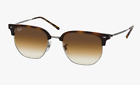 RAY-BAN New Clubmaster Sunglasses RB 4416 710/51 51-20 Tortoise w/ Brown Lenses
