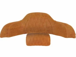 Genuine Indian Motorcycle Leather Quilted Trunk Backrest Desert Tan 2880284-06 - Picture 1 of 2