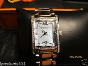 RELOJ DE SEÑORA STUHRLING con ADORNOS DE CRISTAL - CAJA ORIGINAL - Imagen 1 de 10