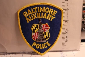 police patch  BALTIMORE AUXILIARY POLICE MARYLAND - Picture 1 of 1