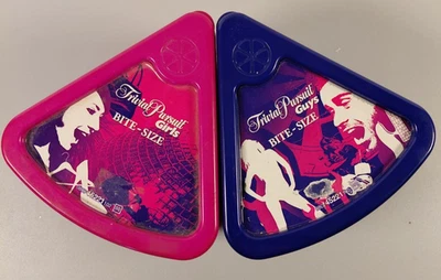 Trivial Pursuit: Girls V Guys Edition Bite-Size used in very good condition - Image 1 of 3