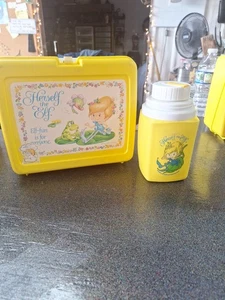 Rare Herself the Elf Thermos Lunchbox W/ Thermos American Greetings Vtg 1982 - Picture 1 of 10