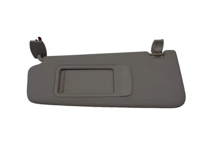 Viseira solar 2011-2016 BMW 535i F10 driver esquerdo vinil iluminado cinza fabricante de equipamento original AK251193 - Imagem 1 de 4