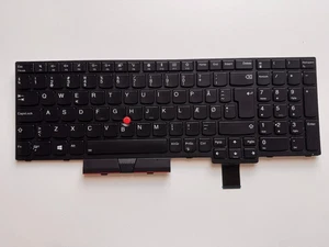 Lenovo Thinkpad T580 Klawiatura DK qwerty układ 01HX228 podświetlenie - Zdjęcie 1 z 2
