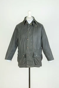 Cappotto giacca uomo Barbour Classic Beaufort cotone cerato blu navy taglia 36 - Foto 1 di 13