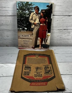 Vintage Aldens 1976 Spring and Summer Catalog of Values Clothing Home W/ Wrap - Imagen 1 de 19