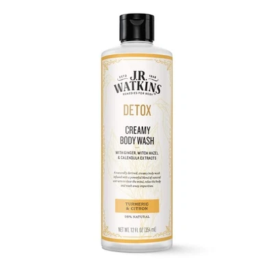 Jabón corporal hidratante cremoso desintoxicante J.R. Watkins cúrcuma natural y limón 12 oz Foto 1 de 4