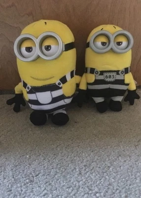 Peluche Despicable Me 3 Minions Jail Time Tom 5" y Minion Jail Time Foto 1 de 2