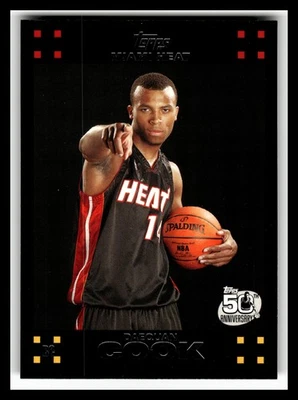 2007-08 Topps #131 Daequan Cook - Image 1 of 2