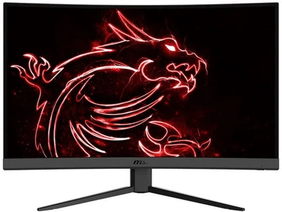 Monitor para juegos MSI 31.5" curvo 165Hz FHD con FreeSync - Optix G32C4W Foto 1 de 4