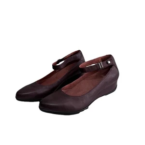 Dansko Shaylee Keilabsatz Schuhe mit Knöchelriemen Leder Comfort Fig Gr. 41 - Bild 1 von 12