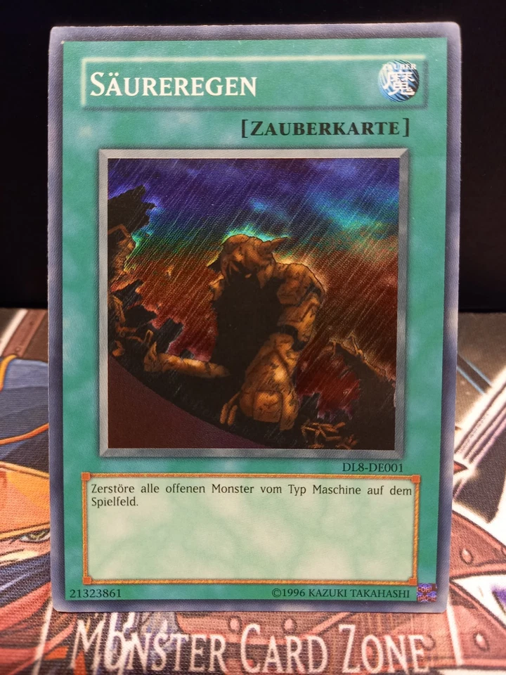 Yugioh SÄUREREGEN, DL8-DE001, SUPER RARE - Bild 1 von 2