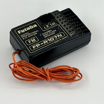 FUTABA FP-R107N 7-CHANNEL RC RECEIVER 35 MHZ FM PPM UK SELLER SINGLE CONVERSION - Image 1 of 4
