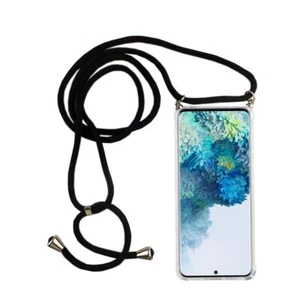 Handykette für Samsung Galaxy S20 Ultra Band Case zum umhängen Kordel Schwarz - Zdjęcie 1 z 4