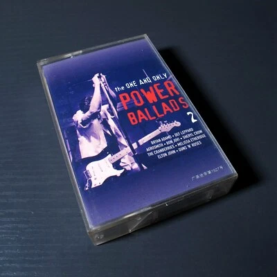 The One and Only Power Ballads CHINA Import CASSETTE Aerosmith/Def Leppard #1105 - Image 1 of 3