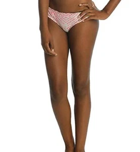 Clare Bare Chevron Scrunch Panties Bloomer White & Pink Size XS, L Available NWT - Picture 1 of 6