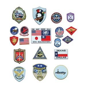 TOP GUN MOVIE G1 FLIGHT JACKET EMBROIDERED PATCHES - Choice of 19 - Picture 1 of 23