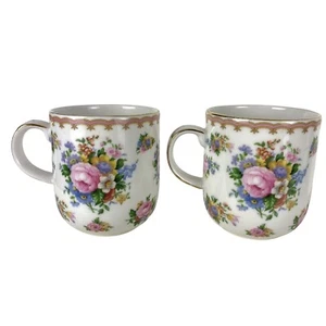Royal Albert Lady Carlyle Kaffeetassen Floral Classic Chintz 2er Set - Bild 1 von 9