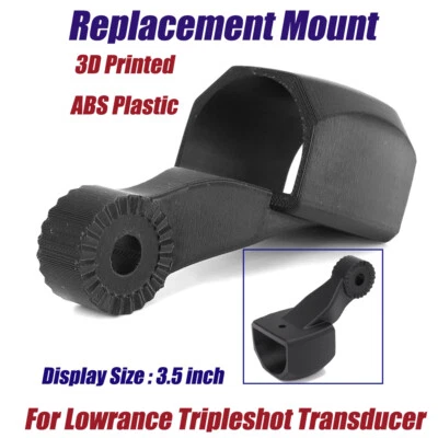 Upgraded Replacement Mount Bracket For Lowrance Tripleshot Transducer Durable - Image 1 of 4