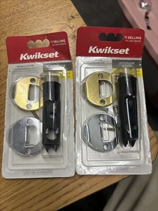 (2) KIT CNV KWIKSET 83229-001 12003 CP PL 7/8RF 3/26 Cerradura Interior Casa Móvil - Imagen 1 de 2
