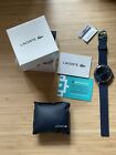 Lacoste Blue Mens Analogue Watch 12.12 2011086 44mm 5atm Silicone Strap