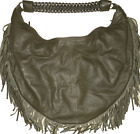 Tylie Malibu Women's Vintage Fringed Leather Bag
