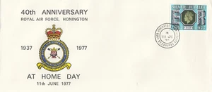 (142987) CLEARANCE Royal Air Force GB FDC Honington Camp CDS 1977 65 of 500 - Picture 1 of 2