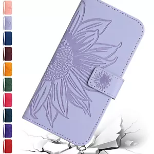 For Motorola Moto G Play/Power/Pure/Stylus Leather Flip Stand Wallet Phone Case - Picture 1 of 100