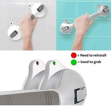2Pc 12in Portable Bathroom Grip Rail Shower Handle Bar Safety Support 