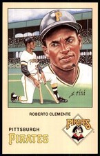 1990 Historic Pittsburgh Pirates Roberto Clemente Postcard #1
