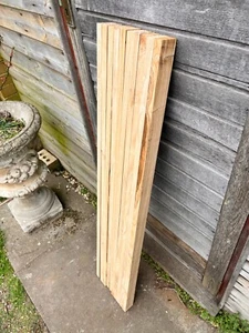 Sweet Chestnut Hardwood Bench Slats  NOT OAK/IROKO @1200 x 50 x 22mm 4ft - Picture 1 of 6