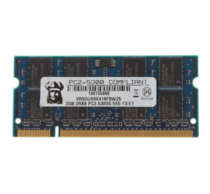 NEW 2GB 2Rx8 PC2-5300 CL5 DDR2 667Mhz SO-DIMM Laptop NEW Memory Notebook RAM