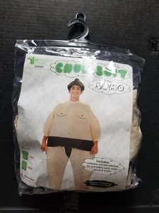 Inflatable sumo wrestler Halloween costume cosplay gag novelty - Picture 1 of 10
